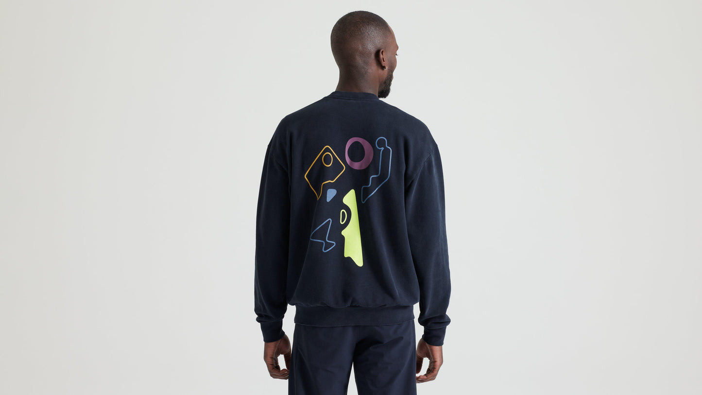 Graphic Crewneck Sweatshirt