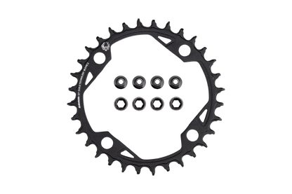 CHR TURBO, 32T, EAGLE 12-SPD, 104BCD, 1X RING, ALLOY, W/ CHAINRING BOLTS, SRAM (00.6218.040.000)