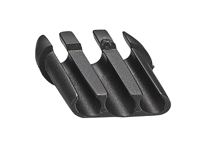 CBG ICR INSERT, MY21 EPIC, 3-CABLE ICR ENTRY PORT INSERT (5MM / 4MM / 4MM), PRESS FIT, RUBBER
