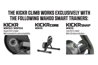 Wahoo Kickr Climb Indoor Trainer Grade Simulator