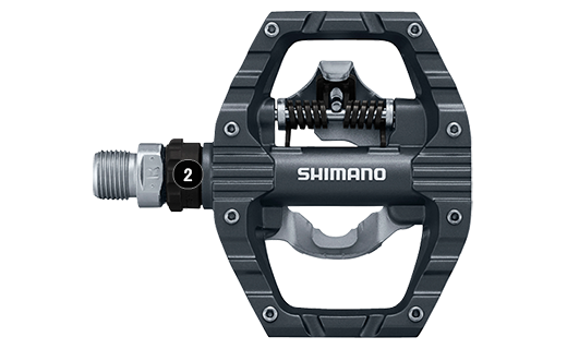 Shimano PD-EH500 SPD Pedals Touring/E-Bike BLK